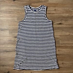 Old Navy Striped Mini Shift Dress EUC